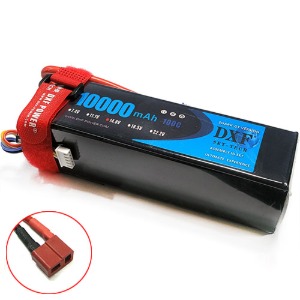 하비몬14.8V 10000mAh 100C 4S Lipo Battery (딘스잭) (for X-Maxx, Kraton 8S)[상품코드]DXF