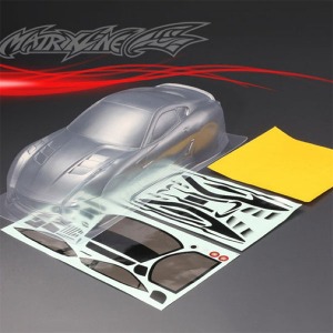 하비몬[#PC201213] 1/10 Ferrari 599XX Body Shell w/Light Bucket (Clear｜미도색)[상품코드]MATRIXLINE