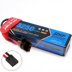 하비몬11.1V 5250mAh 140C 3S Hard Case Lipo Battery (TRX잭) (2셀 크기 3셀)[상품코드]DXF
