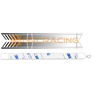 하비몬[#GRC/G160US] Stainless Door Decoration Plate for Traxxas TRX-4 G550 &amp; TRX-6 G63[상품코드]GRC