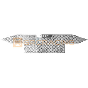 하비몬[#GRC/G166AS] Stainless Steel Front Bumper Decorative Protection Plate for SCX10 III Wrangler (Silver)[상품코드]GRC