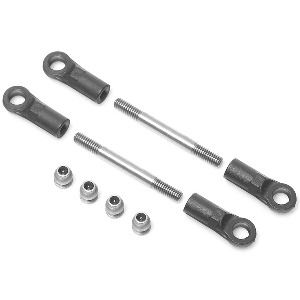 하비몬[#BRLC7064C] Stainless Steel M4x40 Anti-Wrap Bar (2) for BRX01 &amp; BRX02 Rear Leaf Spring[상품코드]BOOM RACING