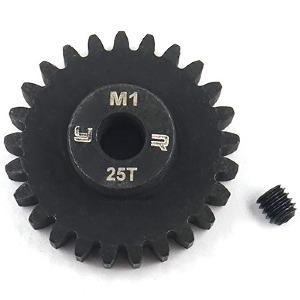 하비몬[#MG-10015] 25T HD Steel Mod1 Motor Gear Pinion w/5mm Bore[상품코드]YEAH RACING