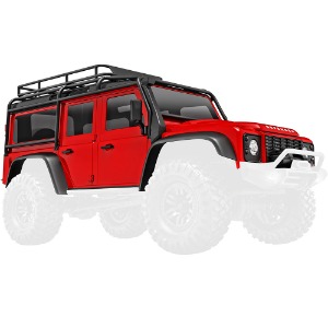 하비몬[#AX9712-RED] TRX-4M Land Rover Defender Complete Body Set (Red)[상품코드]TRAXXAS