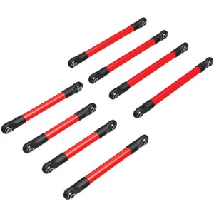 하비몬[#AX9749-RED] [옵션] TRX-4M Suspension Link Set (Red-Anodized)[상품코드]TRAXXAS