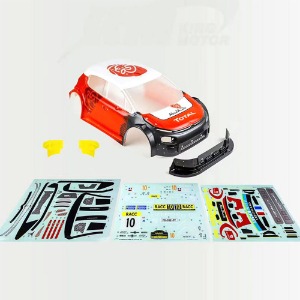 하비몬[선주문필수] [#E84xx] 1/7 KM WRC Citroen C3 Rally Painted Body Shell (Abu Dhabi)[상품코드]KING MOTOR (TRACTION HOBBY)