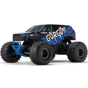 하비몬[ARA3230T1] (완제품 + 조종기/배터리/USB 충전기 포함) 1/10 GORGON 4x2 MEGA 550 Brushed Monster Truck RTR (Blue)[상품코드]ARRMA