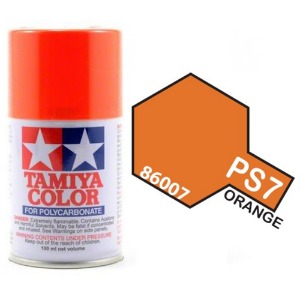 하비몬[#TA86007] PS-7 Orange (타미야 캔 스프레이 도료 PS7)[상품코드]TAMIYA