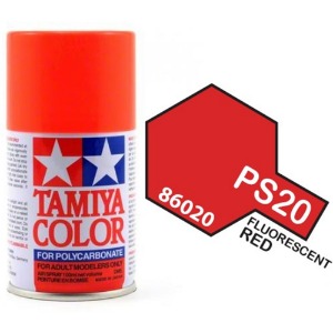 하비몬[#TA86020] PS-20 Fluorescent Red (타미야 캔 스프레이 도료 PS20)[상품코드]TAMIYA