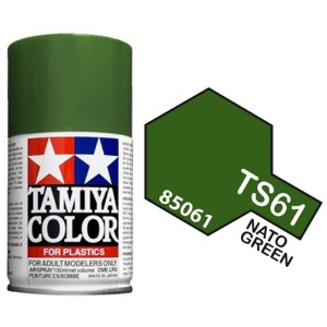 하비몬[#TA85061] TS-61 NATO Green (타미야 캔 스프레이 도료 TS61)[상품코드]TAMIYA