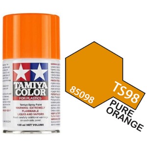 하비몬[#TA85098] TS-98 Pure Orange (타미야 캔 스프레이 도료 TS98)[상품코드]TAMIYA