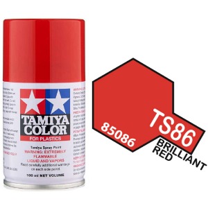 하비몬[#TA85086] TS-86 Pure Red (타미야 캔 스프레이 도료)[상품코드]TAMIYA
