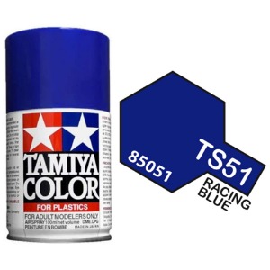 하비몬[#TA85051] TS-51 Racing Blue (타미야 캔 스프레이 도료)[상품코드]TAMIYA