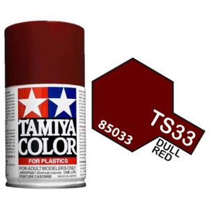 하비몬[#TA85033] TS-33 Dull Red (타미야 캔 스프레이 도료 TS33)[상품코드]TAMIYA
