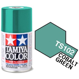 하비몬[#TA85102] TS-102 Cobalt Green (타미야 캔 스프레이 도료 TS102)[상품코드]TAMIYA