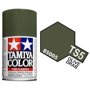 하비몬[#TA85005] TS-5 Olive Drab (타미야 캔 스프레이 도료 TS5)[상품코드]TAMIYA