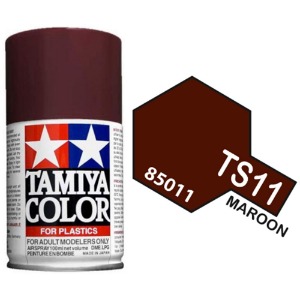 하비몬[#TA85011] TS-11 Maroon (타미야 캔 스프레이 도료 TS11)[상품코드]TAMIYA
