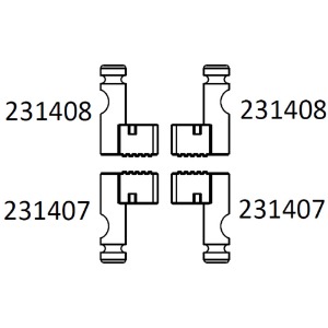 하비몬[#97401170] Body Latch Lock Handle for EMO-X2 (설명서 품번 #231407, 231408)[상품코드]CROSS-RC