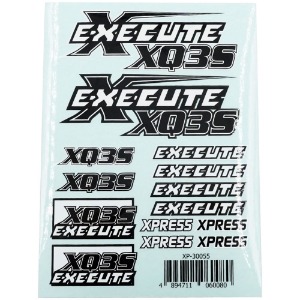 하비몬[XP-30055] Execute XQ3S Logo Sticker Decal A6 (148x105mm) for XQ3S[상품코드]XPRESS