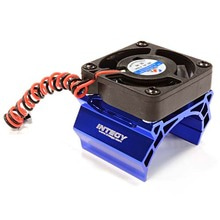 하비몬[#C25794BLUE] High Speed Cooling Fan+Heatsink Mount for 36mm O.D. Motor (Blue) (트랙사스 슬래쉬 VXL)[상품코드]INTEGY