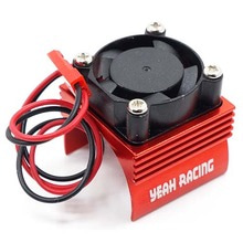하비몬[#YA-0461RD] Aluminum 380 Motor Heat Sink w/Cooling Fan 25x25mm (Red) (5.0~8.4V)[상품코드]YEAH RACING