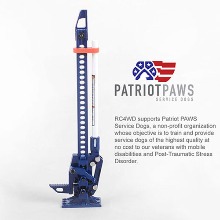 하비몬[#Z-S1954] [미니어처: 하이 리프트 잭/작키] 1/10 Hi-Lift® Patriot Edition Jack (Blue)[상품코드]RC4WD