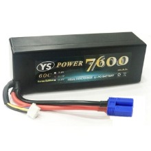 하비몬[#7600-3S-60C-EC5] 11.1V 7600mAh 60C~120C Hard Case Lipo Battery (EC5잭)[상품코드]YS POWER