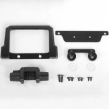 하비몬[#VVV-C0599] Metal Bumper W/Plastic Winch and Light for 1/18 Gelande II D90[상품코드]CCHAND