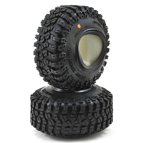 하비몬[10112-00] (2개입｜크기 121 x 47mm) Flat Iron XL 1.9&quot; Rock Crawler Tires w/Memory Foam (G8)[상품코드]PRO-LINE RACING