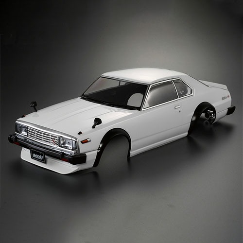 하비몬[#KB48676] 1/10 1980 Skyline Hardtop 2000 Turbo GT-ES Body Finished w/Light Bucket (White｜킬러바디 완성품)[상품코드]KILLERBODY