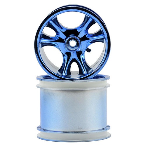 하비몬[단종] [RPM-81505] (2개입) Clawz 6-Spoke 2.2&quot; Truck Wheels (for Assoc- Rear 3/16 axles) (Blue)[상품코드]RPM