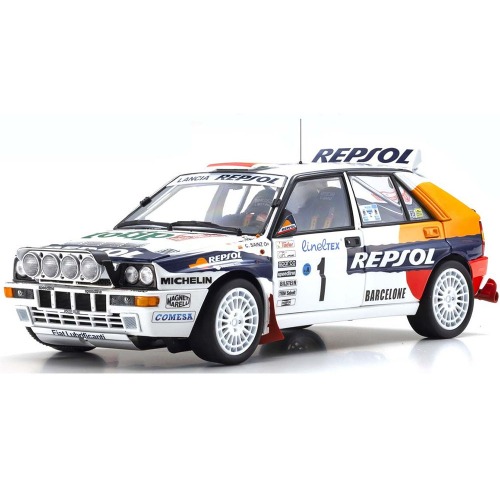 하비몬[다이캐스트] [#KS08348C] 1/18 Lancia Delta HF Integrale 1993 Monte Carlo Rally #1[상품코드]-