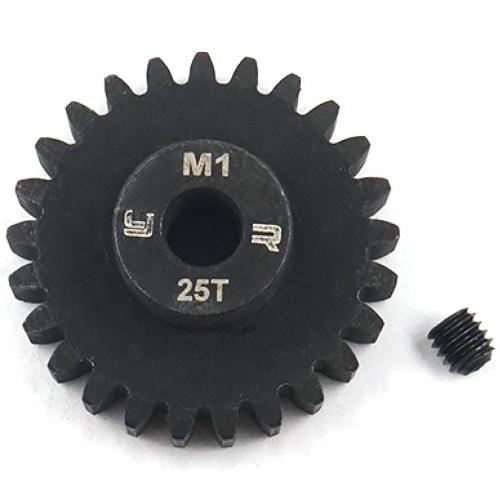 하비몬[MG-10015] 25T HD Steel Mod1 Motor Gear Pinion w/5mm Bore[상품코드]YEAH RACING