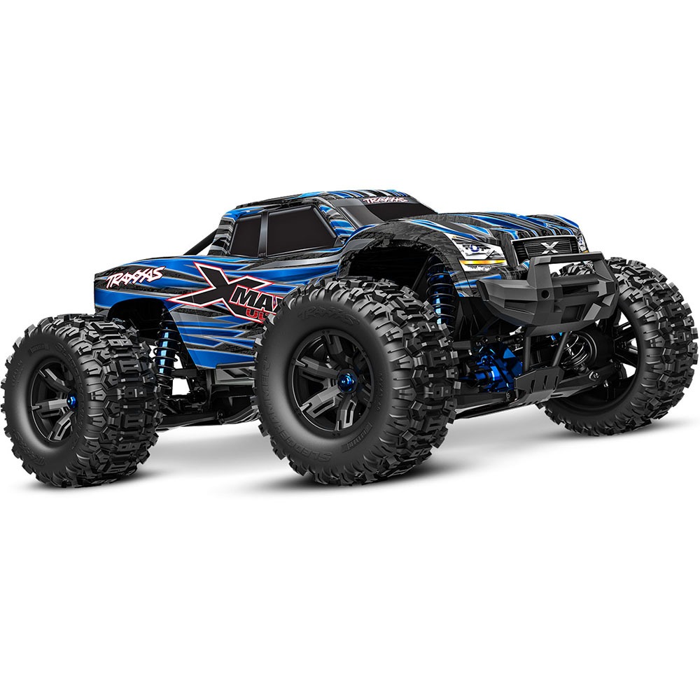 하비몬[**CB77097-4-BLUE] (2024 한정판｜완제품 + 조종기) 1/6 X-Maxx Ultimate 8S 4WD Brushless RTR Monster Truck w/Radio (Blue)[상품코드]TRAXXAS