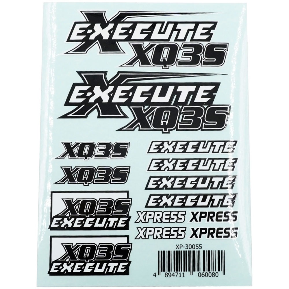 하비몬[XP-30055] Execute XQ3S Logo Sticker Decal A6 (148x105mm) for XQ3S[상품코드]XPRESS