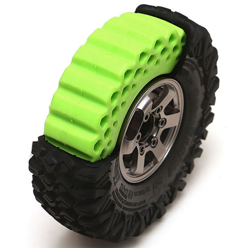 Ϻ[#BRRM15504] [2] Rock Monster GREEN Silicone Tire Insert (ũ 86 x 23mm) (for 1.55&quot; Baby Hustler #BRTR15502 / MAXGRAPPLER Tires #BRTR15504)[ǰڵ]BOOM RACING
