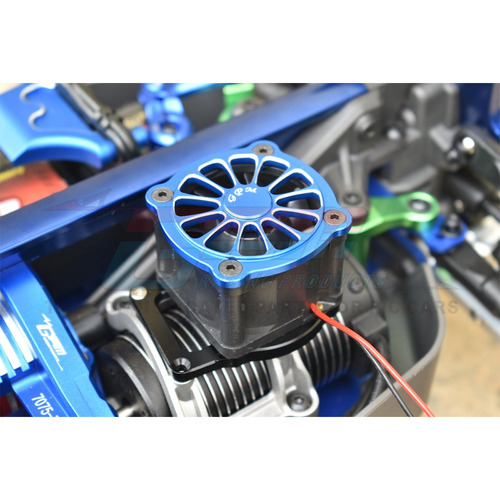 Ϻ[#SLE018FAN-B] Aluminum 6061-T6 Motor Heatsink w/Cooling Fan (for Traxxas Sledge Ʈ罺 )[ǰڵ]GPM