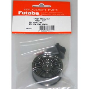 하비몬[#EBT2313] 4PKSR Wheel Set Adapter Type[상품코드]FUTABA