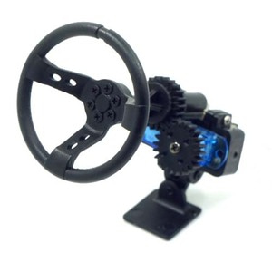 하비몬[#YA-0539 ■] [미니어처: 핸들 연동/서보 포함] X Dark Dragon Wing Motion Steering Wheel for 1:10 Touring Drift RC Car[상품코드]YEAH RACING