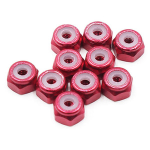 하비몬[#YA-0565RD] [10개입] 2mm Aluminium Lock Nut (Red)[상품코드]YEAH RACING