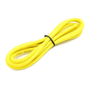 하비몬[#171000717-0 (78185)] High Quality 12AWG Silicone Wire 1m (Yellow)[상품코드]TURNIGY