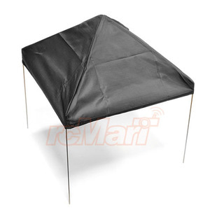 하비몬[#XS-58238BK] [미니어처: 피트 텐트] 1/10 Scale Fabric Canopy Pit Tent Black for RC Car[상품코드]XTRA SPEED