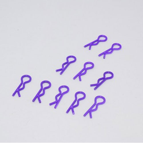 하비몬[#AC001S-P] Small Flu Body Clips Set (Purple) (타미야 바디핀 #50197, 51537 대체품｜바디포스트 직경 Ø6 용)[상품코드]GPM