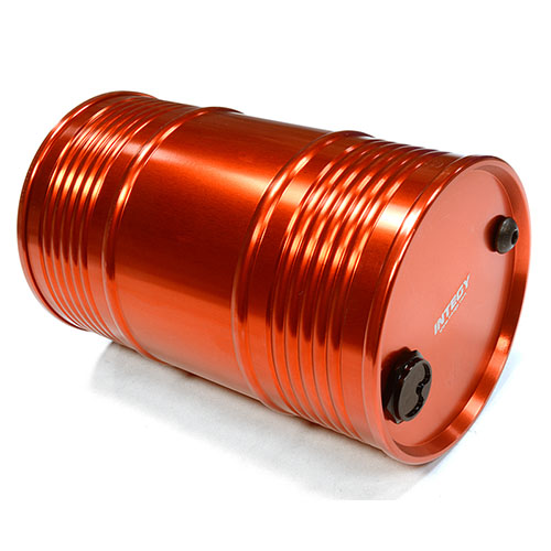 하비몬[#C26128RED] [미니어처: 드럼 직경 Ø60 x 높이 96mm] Realistic Billet Machined 1/10 Scale 55 Gallon Drum / Container / Barrel (Red)[상품코드]INTEGY