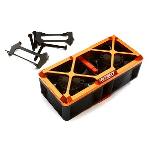 하비몬[#C28697ORANGE] Ultra High Speed Twin Cooling Fan Kit 17k rpm for Traxxas X-Maxx (Orange)[상품코드]INTEGY