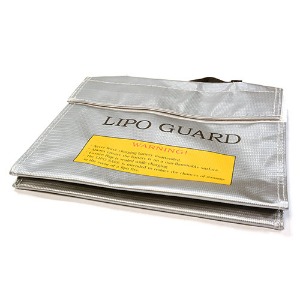 하비몬[#C26048SILVER] LiPo Guard Medium Battery Bag (210x160x40mm) for Charging and Storaging[상품코드]INTEGY