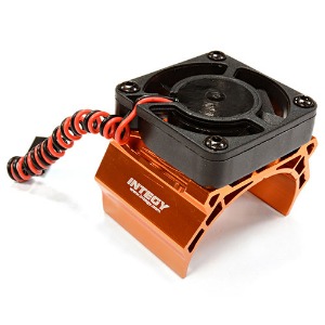 하비몬[#C25862ORANGE] High Speed Cooling Fan+Heatsink Mount for 42mm O.D. Motor (Orange)[상품코드]INTEGY