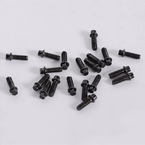 하비몬[#Z-S1198] [20개입] Miniature Scale Hex Bolts (M2 x 6mm) (Black) (스케일 볼트)[상품코드]RC4WD