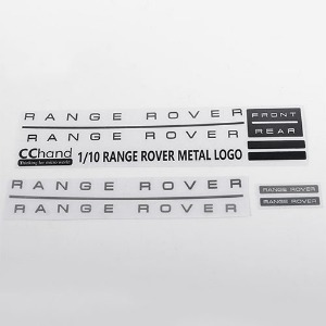 하비몬[#VVV-C0650] Metal Emblem Set for JS Scale 1/10 Range Rover Classic Body[상품코드]CCHAND
