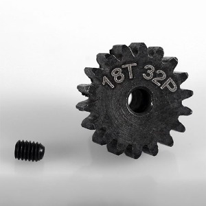 하비몬[#Z-G0066] 18t 32p Hardened Steel Pinion Gear w/3mm Bore[상품코드]RC4WD
